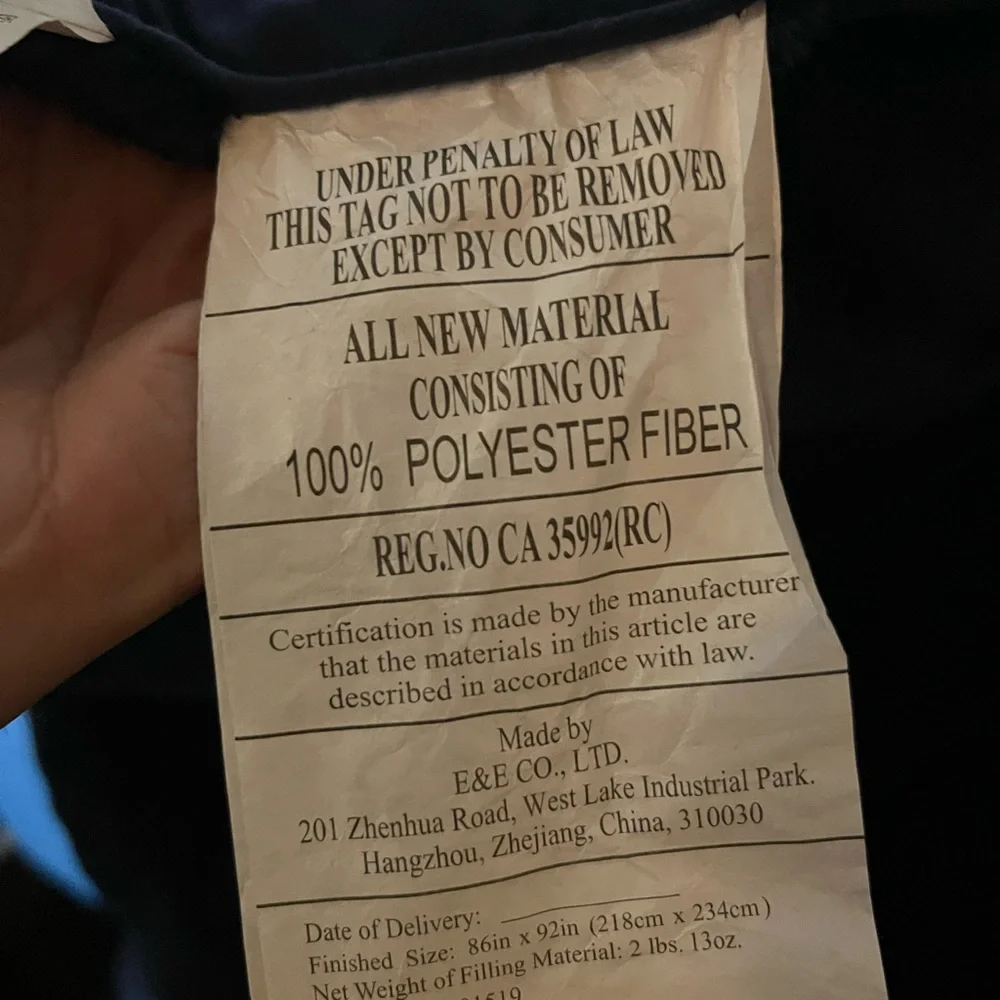 Reversible Queen Comforter Like New